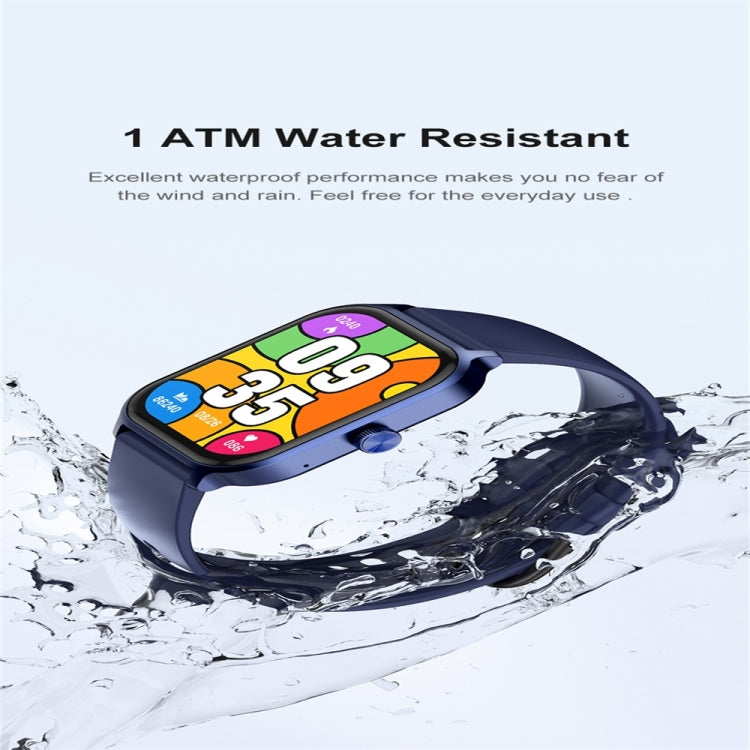 P85 1.93 inch Color Screen Smart Watch, Support Bluetooth Call / Wellness Tracking(Blue)