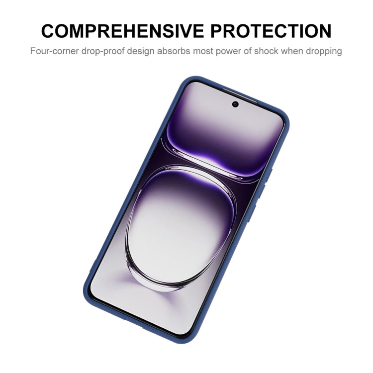 For OPPO Reno12 ENKAY Liquid Silicone Soft Shockproof Phone Case(Black)