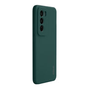 For OPPO Reno12 ENKAY Liquid Silicone Soft Shockproof Phone Case(Dark Green)