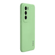 For OPPO Reno12 ENKAY Liquid Silicone Soft Shockproof Phone Case(Light Green) - OPPO Cases by ENKAY | Online Shopping South Africa | PMC Jewellery | Buy Now Pay Later Mobicred