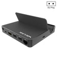 WAVLINK UHP3D01G Gigabit Ethernet USB 3.0 Multi-Function HUB 4K HD Docking Station(EU Plug) - free shipping - PMC TechLife - Order now!