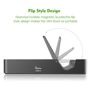 WAVLINK UHP3D01G Gigabit Ethernet USB 3.0 Multi-Function HUB 4K HD Docking Station(EU Plug)