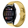 For Huawei Watch3  22mm One Bead Paint Butterfly Buckle Alloy Watch Band(Gold) - free shipping - PMC TechLife - Order now!