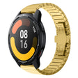For Xiaomi Watch S1 Active 22mm One Bead Paint Butterfly Buckle Alloy Watch Band(Gold) - free shipping - PMC TechLife - Order now!