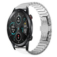 For Honor Magic Watch2 46mm 22mm One Bead Paint Butterfly Buckle Alloy Watch Band(Silver) - free shipping - PMC TechLife - Order now!