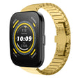 For Amazfit  Watch Bip 5 22mm One-Bead Paint Butterfly Buckle Alloy Watch Band(Gold) - free shipping - PMC TechLife - Order now!
