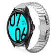 For Ticwatch Pro 22mm One Bead Paint Butterfly Buckle Alloy Watch Band(Silver) - free shipping - PMC TechLife - Order now!