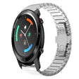 For Ticwatch GTX 22mm One Bead Paint Butterfly Buckle Alloy Watch Band(Silver) - free shipping - PMC TechLife - Order now!