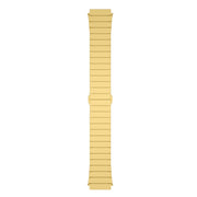 For Ticwatch E2 22mm One Bead Paint Butterfly Buckle Alloy Watch Band(Gold)