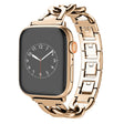 For Apple Watch Series 9 41mm Quick-Release Metal Chain Watch Band(Rose Gold) - free shipping - PMC TechLife - Order now!