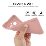 For Realme 12 Pro+ ENKAY Liquid Silicone Soft Shockproof Phone Case(Beige)