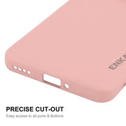 For Realme 12 Pro+ ENKAY Liquid Silicone Soft Shockproof Phone Case(Beige)