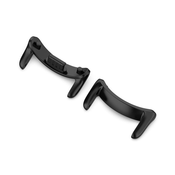 For Xiaomi Smart Band 9 14mm 1 Pair Metal Watch Band Connector(Black)