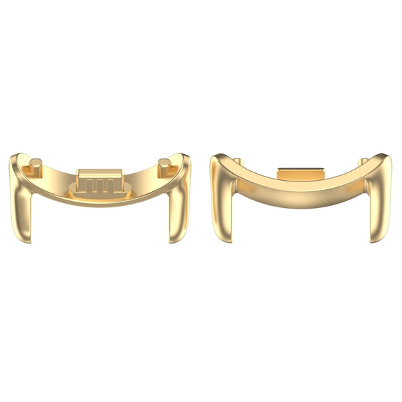 For Xiaomi Smart Band 9 14mm 1 Pair Metal Watch Band Connector(Gold)