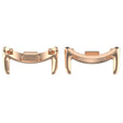 For Xiaomi Smart Band 9 14mm 1 Pair Metal Watch Band Connector(Rose Gold) - free shipping - PMc TechLife - Order now!