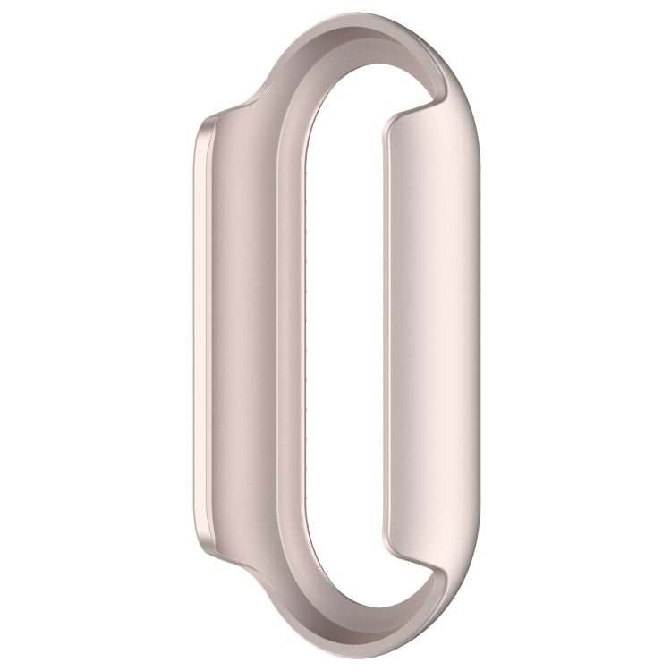For Xiaomi Smart Band 9 NFC Diamond Half Coverage Hollow PC Watch Protective Case(Starlight)