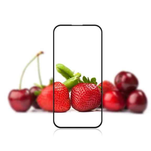 For iPhone 16 Plus mocolo 2.5D Full Glue Full Cover Tempered Glass Film