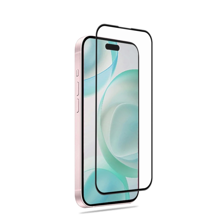 For iPhone 16 Pro Max mocolo 2.5D Full Glue Full Cover Tempered Glass Film