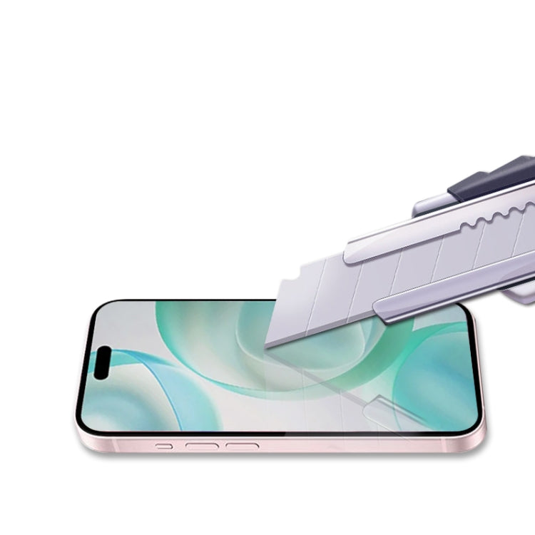 For iPhone 16 Pro Max mocolo 2.5D Full Glue Full Cover Tempered Glass Film