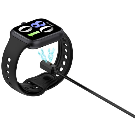For vivo iQOO Watch GT USB Interface Smart Watch Magnetic Charging Cable, Length: 1m(Black)