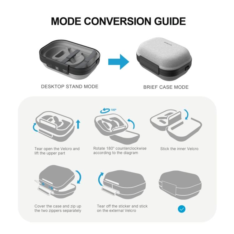 BOBOVR C3 For Meta Quest 3 Carrying Bag Hardshell Storage Case VR Accessories