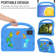 For Lenovo Tab M11 / Xiaoxin Pad 11 2024 Cartoon Sparrow EVA Shockproof Tablet Case(Blue)