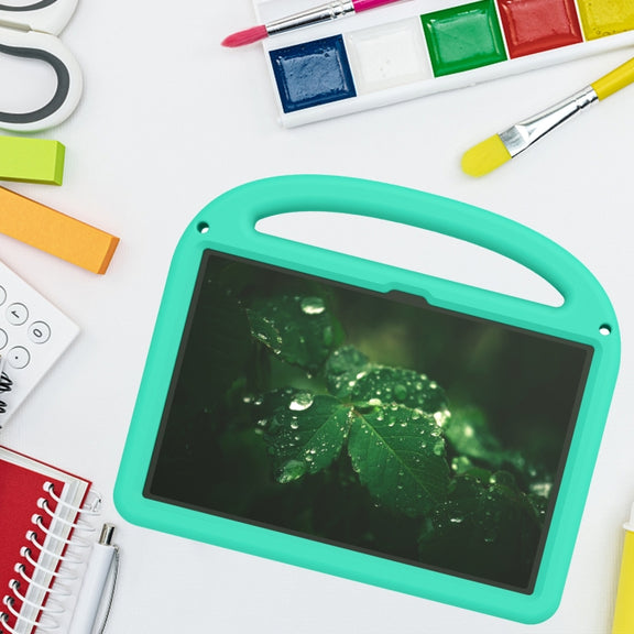For Lenovo Tab M11 / Xiaoxin Pad 11 2024 Cartoon Sparrow EVA Shockproof Tablet Case(Glacier Green)