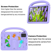 For Lenovo Tab M11 / Xiaoxin Pad 11 2024 Cartoon Sparrow EVA Shockproof Tablet Case(Taro Purple)