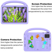 For Lenovo Tab M11 / Xiaoxin Pad 11 2024 Cartoon Sparrow EVA Shockproof Tablet Case(Taro Purple)