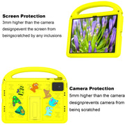 For Lenovo Tab M11 / Xiaoxin Pad 11 2024 Cartoon Sparrow EVA Shockproof Tablet Case(Yellow)