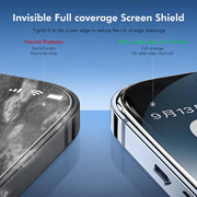 For iPhone 15 / 16 ENKAY 300C Super Large Arc Full Coverage High Aluminum-silicon Tempered Glass Film