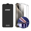 For iPhone 16 Pro Max 2pcs ENKAY 300C Super Large Arc Full Coverage High Aluminum-silicon Tempered Glass Film Black - free shipping - PMC TechLife - Order now!