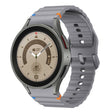 For Samsung Galaxy Watch 5 Pro Wave Pattern Stitched Silicone Watch Band(Dark Gray) - free shipping - PMC TechLife - Order now!