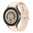 For Samsung Galaxy Watch 5 Pro Wave Pattern Stitched Silicone Watch Band(Pink) - free shipping - PMC TechLife - Order now!