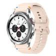 For Samsung Galaxy Watch 4 Classic 42 / 46mm Wave Pattern Stitched Silicone Watch Band(Pink) - free shipping - PMC TechLife - Order now!
