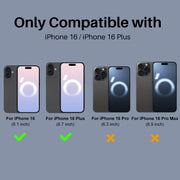 For iPhone 16 / 16 Plus NORTHJO Camera Lens Protector 3D HD Tempered Glass Film(Clear)