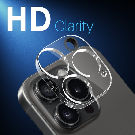 For iPhone 16 Pro / 16 Pro Max NORTHJO Camera Lens Protector 3D HD Tempered Glass Film(Clear)