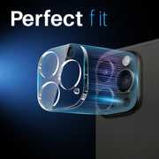 For iPhone 16 Pro / 16 Pro Max NORTHJO Camera Lens Protector 3D HD Tempered Glass Film(Clear)