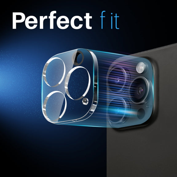 For iPhone 16 Pro / 16 Pro Max NORTHJO Camera Lens Protector 3D HD Tempered Glass Film(Clear)