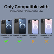For iPhone 16 Pro / 16 Pro Max NORTHJO Camera Lens Protector 3D HD Tempered Glass Film(Clear)