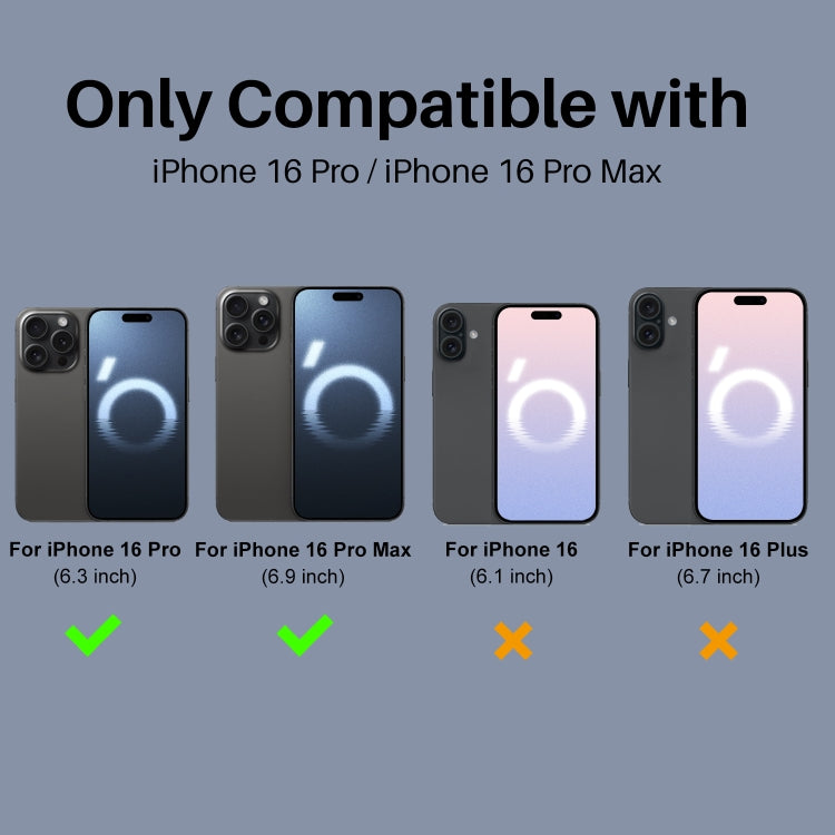 For iPhone 16 Pro / 16 Pro Max NORTHJO Camera Lens Protector 3D HD Tempered Glass Film(Clear)
