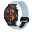 For Ticwatch Pro 3 Ultra 22mm Magnetic Buckle Braided Watch Band(Sky Blue) - Watch Bands by PMC TechLife | Online Shopping South Africa | PMC TechLife | Buy Now Pay Later Mobicred