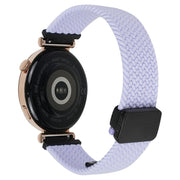 For Ticwatch Pro 3 Ultra 22mm Magnetic Buckle Braided Watch Band(Purple)