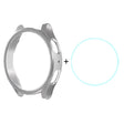 For Samsung Galaxy Watch7 40mm ENKAY Hat-Prince Electroplated Hard PC Case + 0.2mm 9H Glass Screen Protector(Silver) - free shipping - PMc TechLife - Order now!
