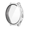 For Samsung Galaxy Watch7 44mm ENKAY Hat-Prince Blink Full Coverage PC + Tempered Glass Film Integrated Watch Case(Silver) - free shipping - PMc TechLife - Order now!