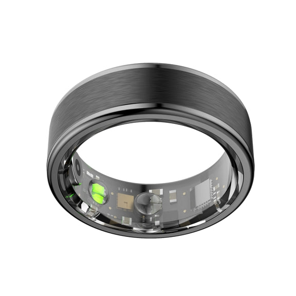 R03 SIZE 7 Smart Ring, Support Heart Rate / Blood Oxygen / Sleep / Multiple Sports Modes(Black)