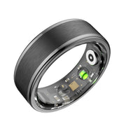 R03 SIZE 7 Smart Ring, Support Heart Rate / Blood Oxygen / Sleep / Multiple Sports Modes(Black)