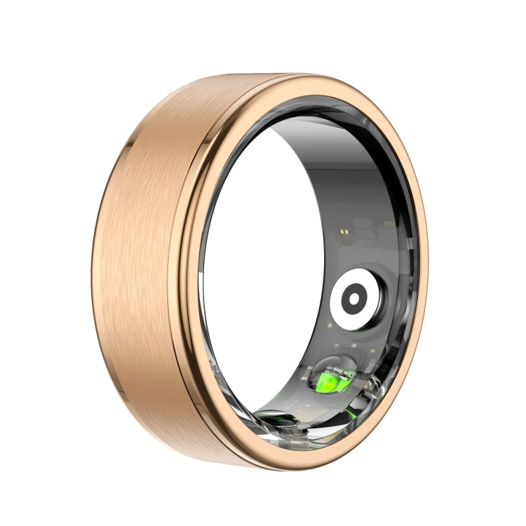 R03 SIZE 7 Smart Ring, Support Heart Rate / Blood Oxygen / Sleep / Multiple Sports Modes(Rose Gold)