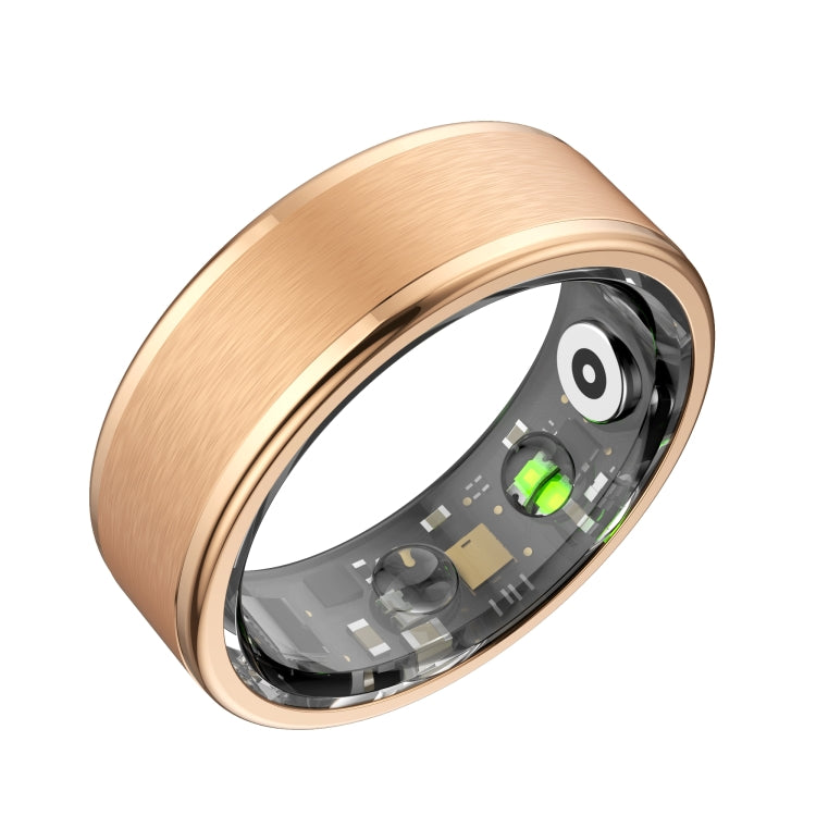 R03 SIZE 10 Smart Ring, Support Heart Rate / Blood Oxygen / Sleep / Multiple Sports Modes(Gold)