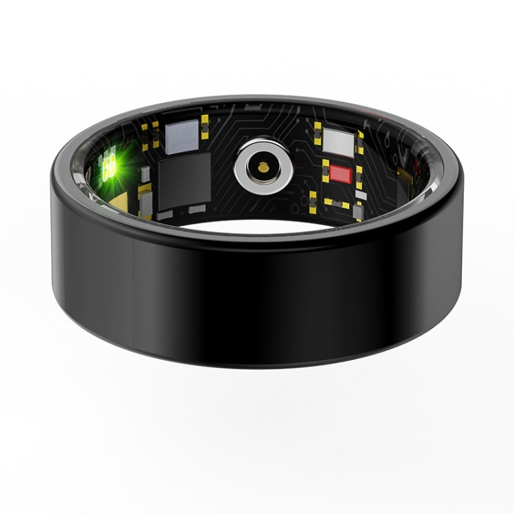 R11M SIZE 9 Smart Ring, Support Heart Rate / Blood Oxygen / Sleep / Multiple Sports Modes(Black)